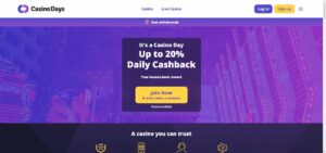 Casino Days Norway Brand Overview and Site Features